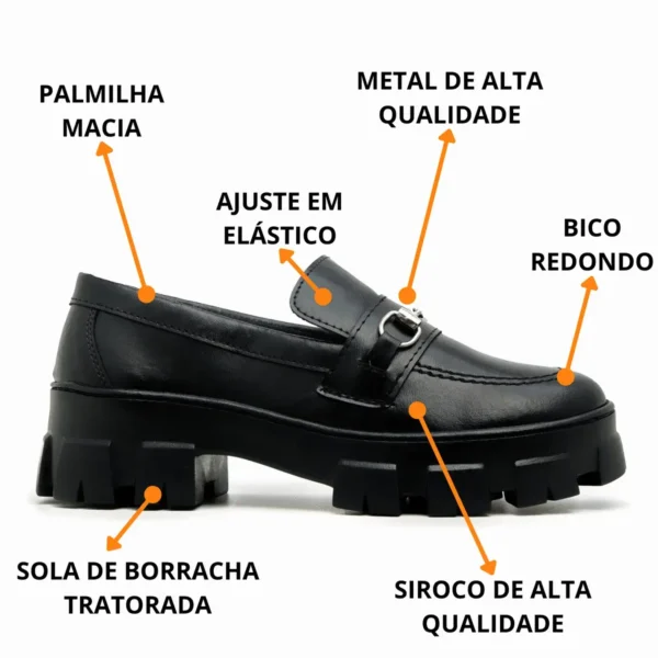 Mocassim Feminino Tratorado Lady - MODELO 10013 - Imagem 19