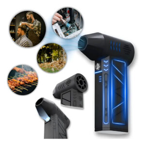 Mini Soprador Ar Secador Turbo Jet Fan Poderosa Velocidade